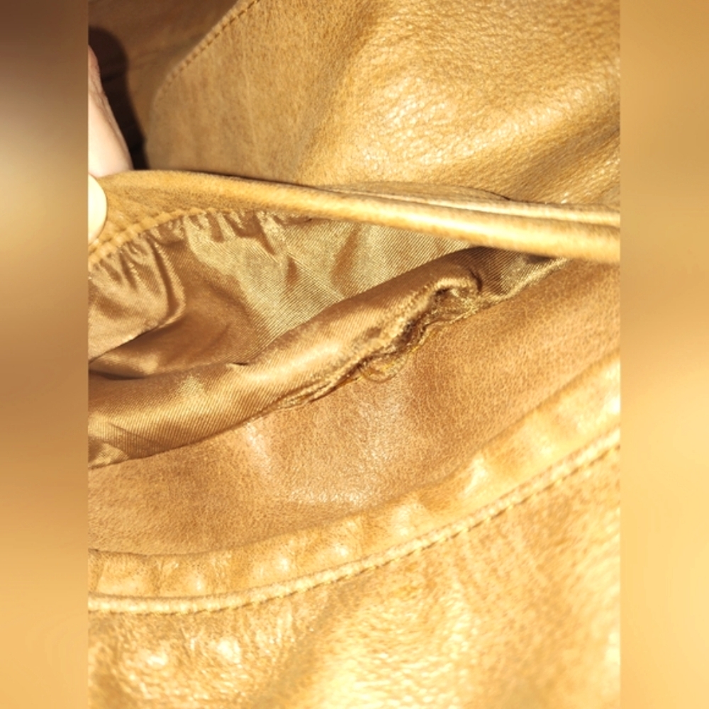 Genuine Brown Leather Jacket by Exploration - Picture 16 of 16